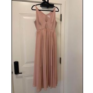 Dusty Rose Bridesmaid Dress